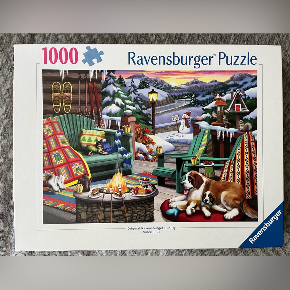Ravensburger 1008 Piece Winter Puzzle
